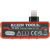 imageKlein Tools TI222 Thermal Imager for iPhone and all iOS Devices Thermal Imaging Camera 10800 Pixels Three Color Palettes HighLow TemperaturesIOS
