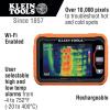 imageKlein Tools TI270 Rechargeable Thermal Imaging Camera Over 10000 Pixels WiFi Data Transfer 3 Palettes High  Low Temperature PointsThermal Imager w WiFi