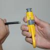imageKlein Tools VDV110261 Twisted Pair Radial StripperUniversal COAX Prep Tool
