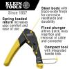 imageKlein Tools VDV211063 Compression Crimper Wire and Coaxial Crimper for Indoor and Outdoor CablingCompact Coax Compression Crimper  F