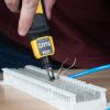 imageKlein Tools VDV427110 Impact Punchdown Tool Extended Reach 110 MIM Replacement Blade with BayonetStyle TwistandLock Socket
