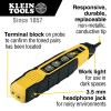 imageKlein Tools VDV500123 Wire Tracer Tracing Probe with LED Work Light for Ethernet Internet Telephone Speaker Coax Video and Data Cables RJ45 RJ11 RJ12Probe