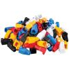 imageKlein Tools VDV824650 CAT6 CAT5e Data Ethernet Network RJ45 Terminated Strain Relief Boots Latch Protection Color Coded 100PackBoot