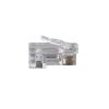 imageKlein Tools VDV826702 PassThru Modular Data Plug RJ45 CAT5E Gold Plated Pass Through Connectors 50PackQuantity 10 Pack of 2