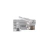 imageKlein Tools VDV826702 PassThru Modular Data Plug RJ45 CAT5E Gold Plated Pass Through Connectors 50PackQuantity 200