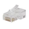 imageKlein Tools VDV826702 PassThru Modular Data Plug RJ45 CAT5E Gold Plated Pass Through Connectors 50PackQuantity 50