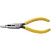 imageKlein Tools VDV026049 Crimping Long Nose Pliers With Curved Handles Grooved Jaws and Induction Hardened Steel