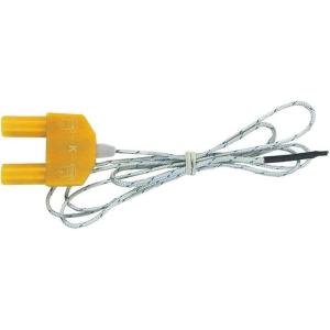 imageKlein Tools 69435 KType Thermocouple Replacement for Clamp and Digital MultiMeters with Lead or MiniPlug InputsBanana Type Plugs