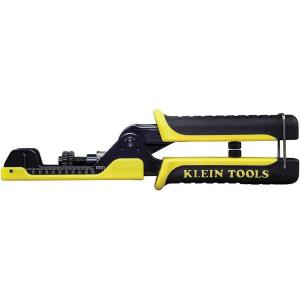 imageKlein Tools VDV211063 Compression Crimper Wire and Coaxial Crimper for Indoor and Outdoor CablingExtended Reach Crimper