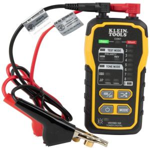 imageKlein Tools VDV500123 Wire Tracer Tracing Probe with LED Work Light for Ethernet Internet Telephone Speaker Coax Video and Data Cables RJ45 RJ11 RJ12Digital Toner