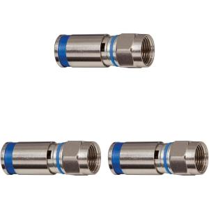 imageKlein Tools VDV812624 Weatherproof Compression FConnector for RG6 Coax Cable 50Pack30 Pack
