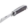 imageKlein Tools 155024 Pocket Knife Stainless Steel Sheepsfoot Slitting Blade 234Inch Long Locking BladeCarbon Steel Coping