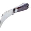 imageKlein Tools 155024 Pocket Knife Stainless Steel Sheepsfoot Slitting Blade 234Inch Long Locking BladeStainless Steel Sheepfoot
