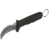 imageKlein Tools 15703LR Linemans Skinning Knife Made in USA Ergonomic Handle with Finger Grooves 3Inch Fixed Hook Blade with NotchHook Blade and Ring