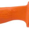 imageKlein Tools 15703LR Linemans Skinning Knife Made in USA Ergonomic Handle with Finger Grooves 3Inch Fixed Hook Blade with NotchInsulated
