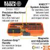 imageKlein Tools 32502HD KNECT ImpactRated Screwdriver and Socket Set with MODbox Case 41Piece 26 Bits 6 Deep Well Sockets Accessories and Handle46Piece Set