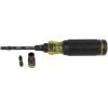imageKlein Tools 32516HD KNECT 16in1 ImpactRated Hybrid ScrewdriverNut Driver Magnetic Flip Socket 11 Bits 2 Nut Drivers 38Inch Square Adapter