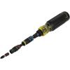 imageKlein Tools 32517HD KNECT 17in1 ImpactRated Hybrid ScrewdriverNut Driver Magnetic Flip Socket 11 Bits 3 Nut Drivers Bit Holder Square Adapter