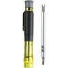 imageKlein Tools 32527HD KNECT 11in1 HVAC MultiBit ScrewdriverNut Driver Impact Rated with Phillips Slotted Square and Schrader Bits3in1