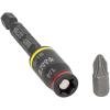 imageKlein Tools 32766 Impact Driver 3in1 SAE Impact Socket and Bit Holder Flip Socket with 14Inch and 516Inch Hex Drivers 3Inch Length