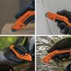 imageKlein Tools 44133 Heavy Duty Utility Knife Retractable Adjustable with Wire Stripper KleinKurve Handle