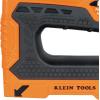 imageKlein Tools 45001 Heavy Duty Staple Gun Loose Cable Stapler for Voice and Data Cable Fits 1364Inch to 1932Inch Insulated StaplesLoose Cable Stapler