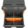 imageKlein Tools 54801MB MODbox Rolling Drawer Tool Box HeavyDuty Double Drawer Tool Organizer Deep Stackable SetTwo Drawer Rolling Toolbox