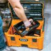 imageKlein Tools 54803MB MODbox Medium Deep Tool Box Heavy Duty Organizer with Removable Tray Water and Debris Resistant Stackable Module