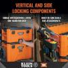 imageKlein Tools 54803MB MODbox Medium Deep Tool Box Heavy Duty Organizer with Removable Tray Water and Debris Resistant Stackable Module