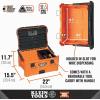 imageKlein Tools 54803MB MODbox Medium Deep Tool Box Heavy Duty Organizer with Removable Tray Water and Debris Resistant Stackable Module