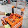 imageKlein Tools 54811MB MODbox Replacement Bins Modular Storage for Klein Full or HalfWidth Tall Component Boxes Small Parts Organizer 4Pack