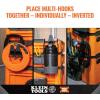imageKlein Tools 54816MB MODbox MultiHooks Modular Tool Storage System Side Mounting Accessory Easy OneHanded Attachment Versatile Hanging