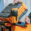 imageKlein Tools 54817MB MODbox Cup Holder AntiSpill SelfLeveling Swivel Modular Tool Storage System Side Mounting Accessory Easy OneHanded Attachment