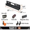 imageKlein Tools 54818MB MODbox Internal Rail Accessory Modular Tool Storage System Internal Mount Provides Secure Storage of Rail AccessoriesSmall Pack of 4