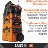 imageKlein Tools 54819MB MODbox Magnetic Strip Modular Tool Storage System Side Mounting Accessory Easy OneHanded Attachment Strong Magnets