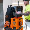 imageKlein Tools 54824MB MODbox Hybrid Tool Box Lockable Tool Storage with Removable Lid Converts to Open Crate 2 Adjustable Dividers Connects with all Klein Tools MODbox Components