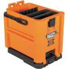 imageKlein Tools 54824MB MODbox Hybrid Tool Box Lockable Tool Storage with Removable Lid Converts to Open Crate 2 Adjustable Dividers Connects with all Klein Tools MODbox Components
