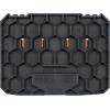 imageKlein Tools 54875MB MODbox Case Adapter Modular System Side Rail Attachment OneHanded Release for Mounting Small Medium Cases to MODbox System