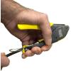 imageKlein Tools 80151 Coax Cable Compression Crimper and Stripper Set with 10Pack of RG66Q FConnectors for Fast and Reliable Installation 3Piece