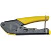 imageKlein Tools 80151 Coax Cable Compression Crimper and Stripper Set with 10Pack of RG66Q FConnectors for Fast and Reliable Installation 3Piece
