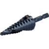 imageKlein Tools QRST3PC 3Piece Impact Step Drill Bit Set with Cutting Oil and Modular Case 12 to 78Inch Quick Release Hex ShankQuick Release