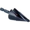 imageKlein Tools QRST3PC 3Piece Impact Step Drill Bit Set with Cutting Oil and Modular Case 12 to 78Inch Quick Release Hex ShankQuick Release