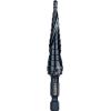 imageKlein Tools QRST3PC 3Piece Impact Step Drill Bit Set with Cutting Oil and Modular Case 12 to 78Inch Quick Release Hex ShankQuick Release