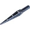 imageKlein Tools QRST3PC 3Piece Impact Step Drill Bit Set with Cutting Oil and Modular Case 12 to 78Inch Quick Release Hex ShankStandard