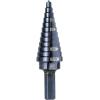 imageKlein Tools QRST3PC 3Piece Impact Step Drill Bit Set with Cutting Oil and Modular Case 12 to 78Inch Quick Release Hex ShankStandard