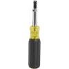 imageKlein Tools VDV001081 MultiBit Screwdriver Punchdown Screwdriver BayonetedStyle MultiTool with HeavyDuty Blade Barrel for Bit Storage