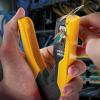 imageKlein Tools VDV226005 Compact Modular Data Cable Crimping Tool for PassThru RJ45 ConnectorsCrimper