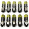 imageKlein Tools VDV812612 Universal Compression F Connectors RG66Q Coax Universal Sleeve Technology Professional Grade 50Pack10Pack