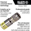 imageKlein Tools VDV812612 Universal Compression F Connectors RG66Q Coax Universal Sleeve Technology Professional Grade 50Pack50Pack