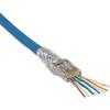 imageKlein Tools VDV826754 Modular Data Plug for CAT6A Shielded Cable and Larger Diameter CAT6 Indoor or Outdoor Ethernet Cable 100Pack50Pack